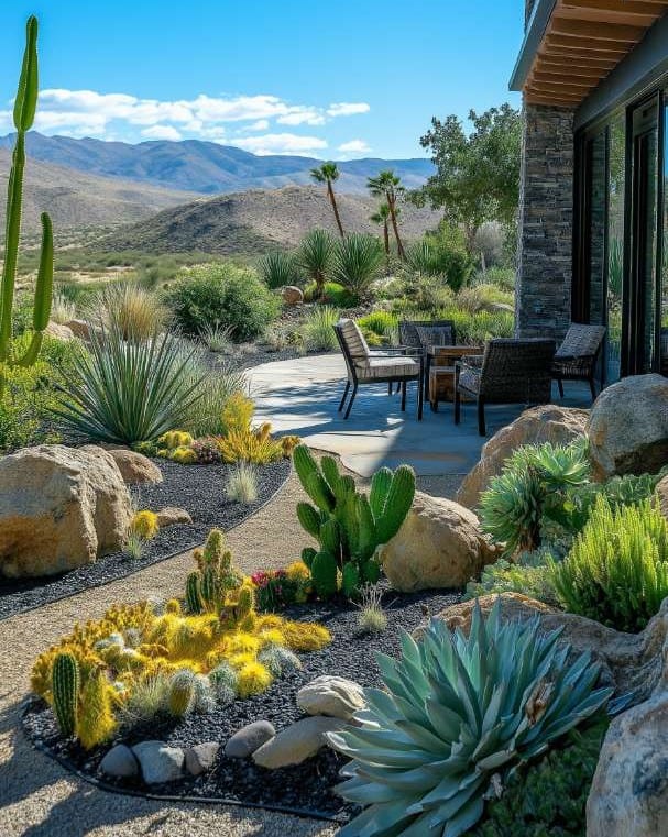 Akdeniz'de Kurakçıl Peyzaj: Su Tasarrufu ve Estetik
