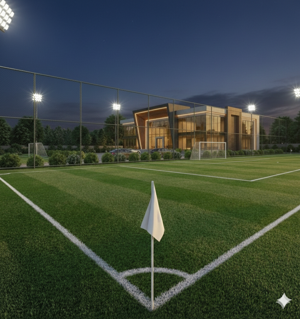 Profesyonel Futbol Sahası Yapımı | Anahtar Teslim Suni Çim Saha İnşaatı